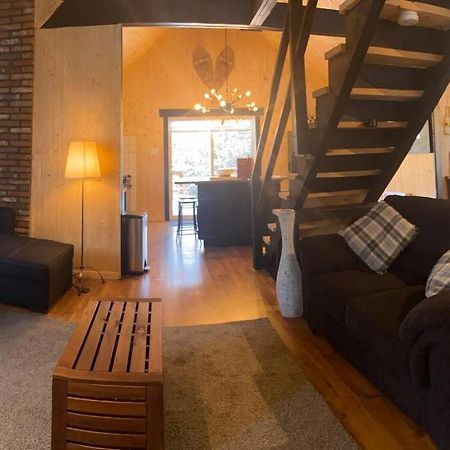Le Jazz- Chalet Rustique/Chic Avec Spa Notre-Dame-Des-Bois Kültér fotó
