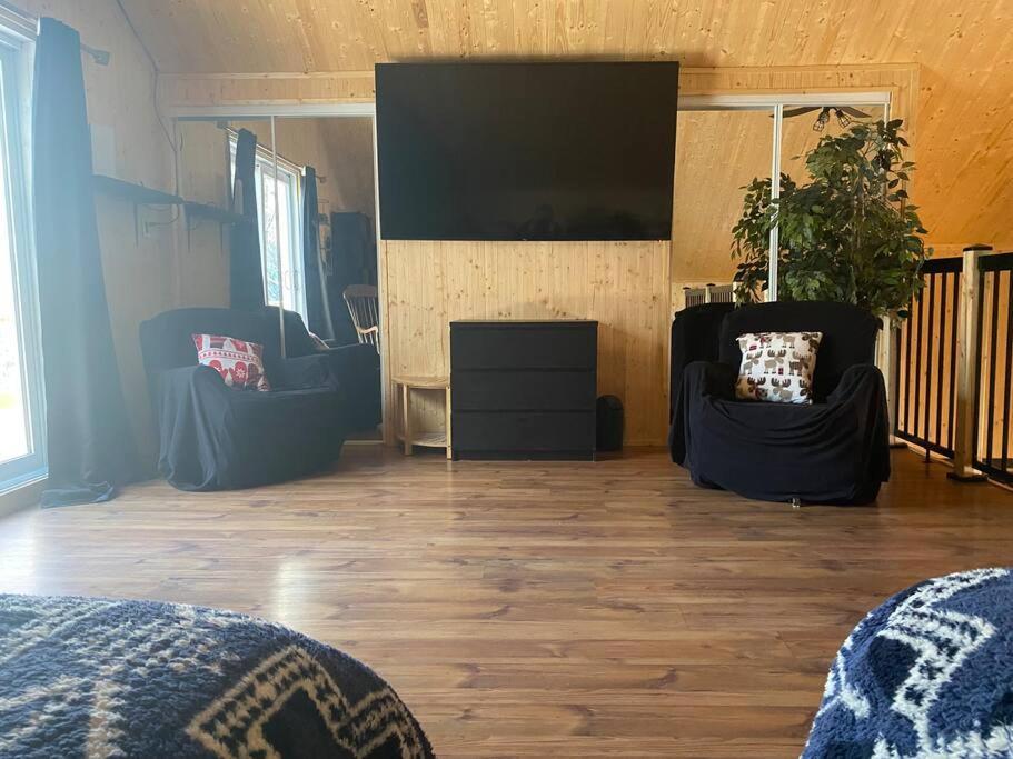 Le Jazz- Chalet Rustique/Chic Avec Spa Notre-Dame-Des-Bois Kültér fotó