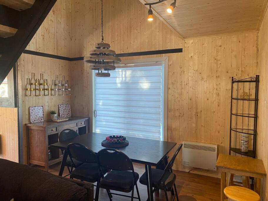 Le Jazz- Chalet Rustique/Chic Avec Spa Notre-Dame-Des-Bois Kültér fotó
