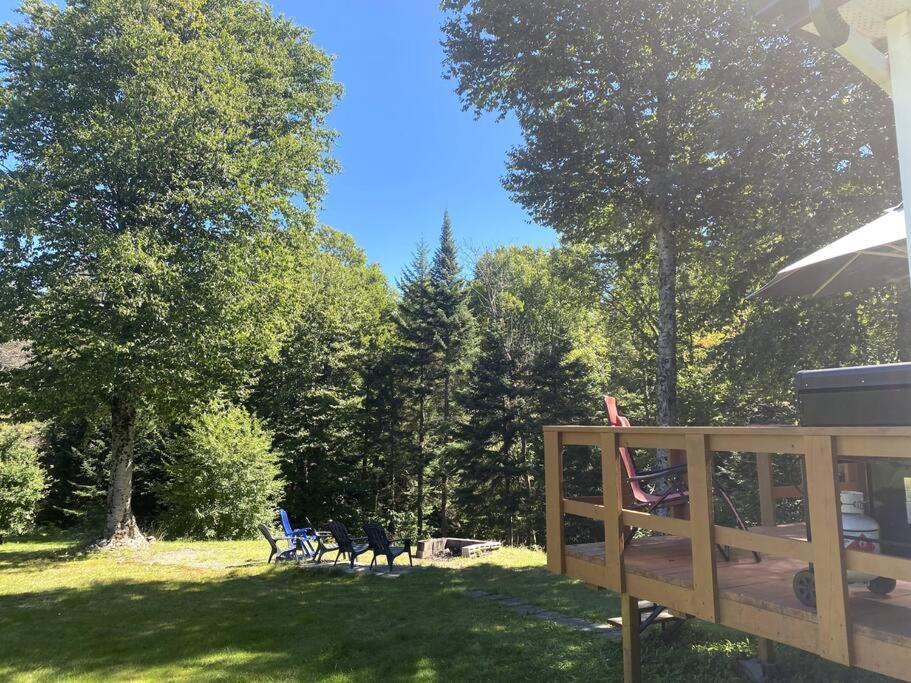 Le Jazz- Chalet Rustique/Chic Avec Spa Notre-Dame-Des-Bois Kültér fotó