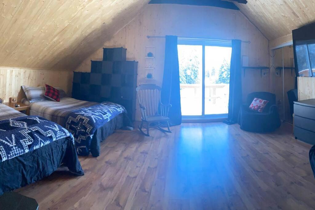 Le Jazz- Chalet Rustique/Chic Avec Spa Notre-Dame-Des-Bois Kültér fotó